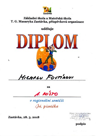 Diplom - M. Fojtík