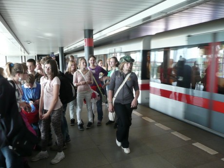 Metro - zastávka Vyšehrad